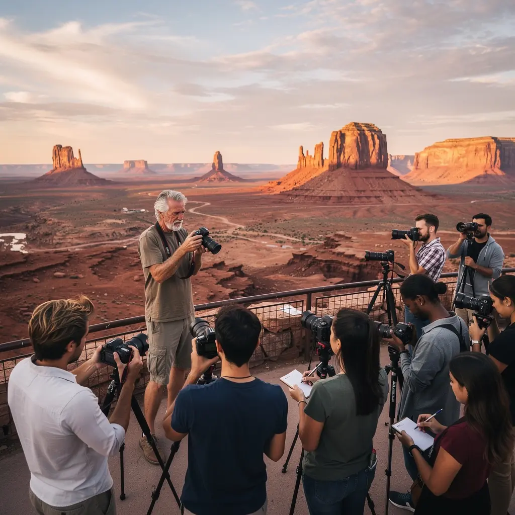 Крупный план текстур каменных образований в лучах вечернего света.