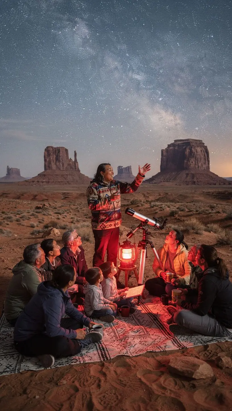 Закатное небо, отражающееся в воде на фоне скальных образований.