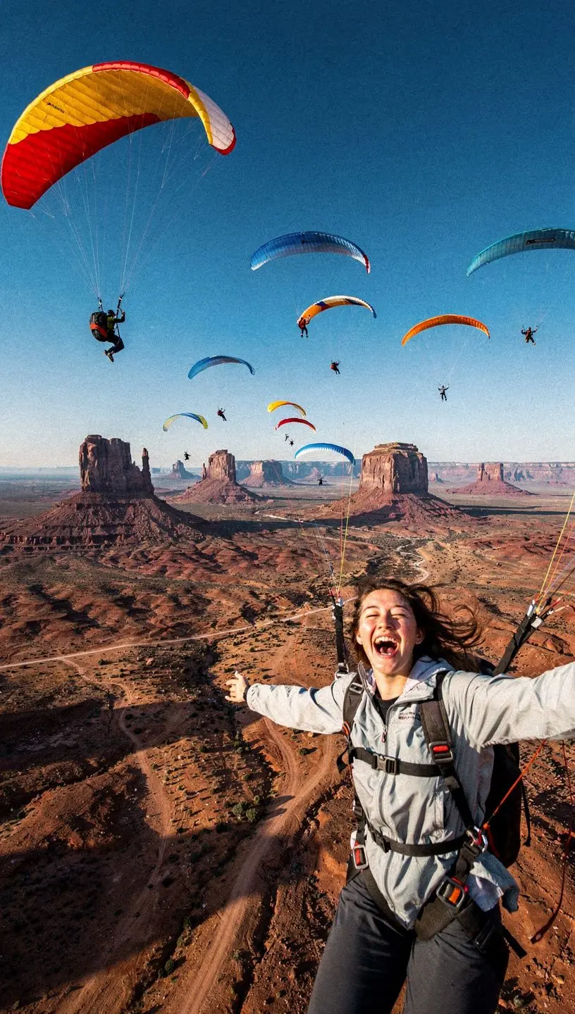 Крупный план цветных скал и пустынных растений при солнечном свете.